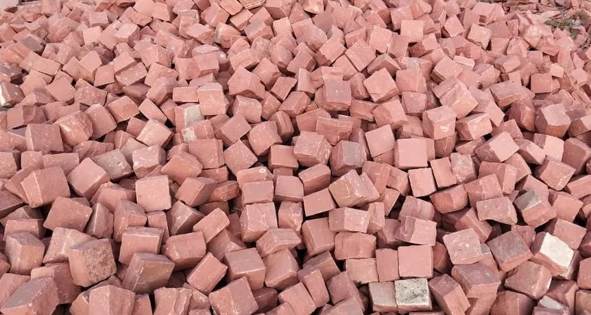 Sandstone Red Cobbles