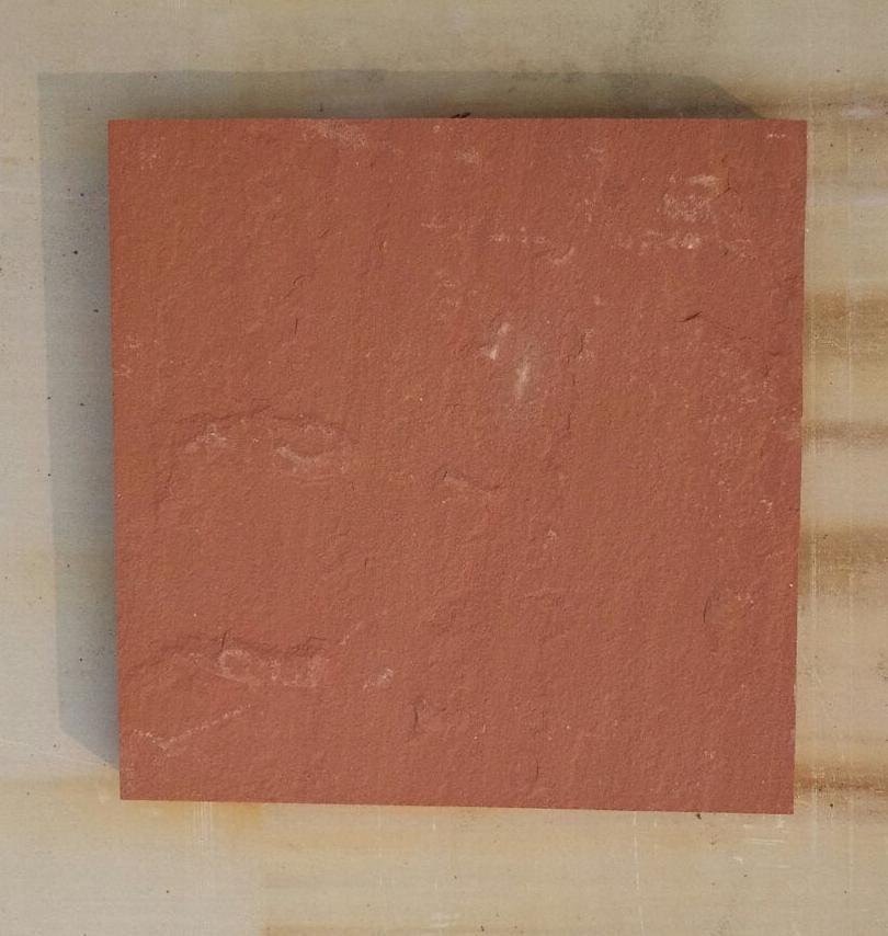 Agra Red Sandstone natural cleft tiles