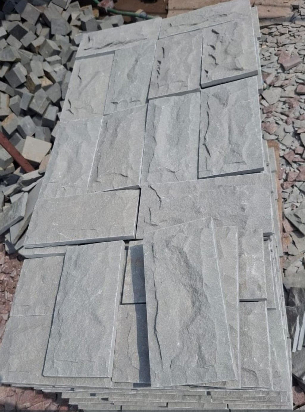 Kandla Gray mushroom stone texture