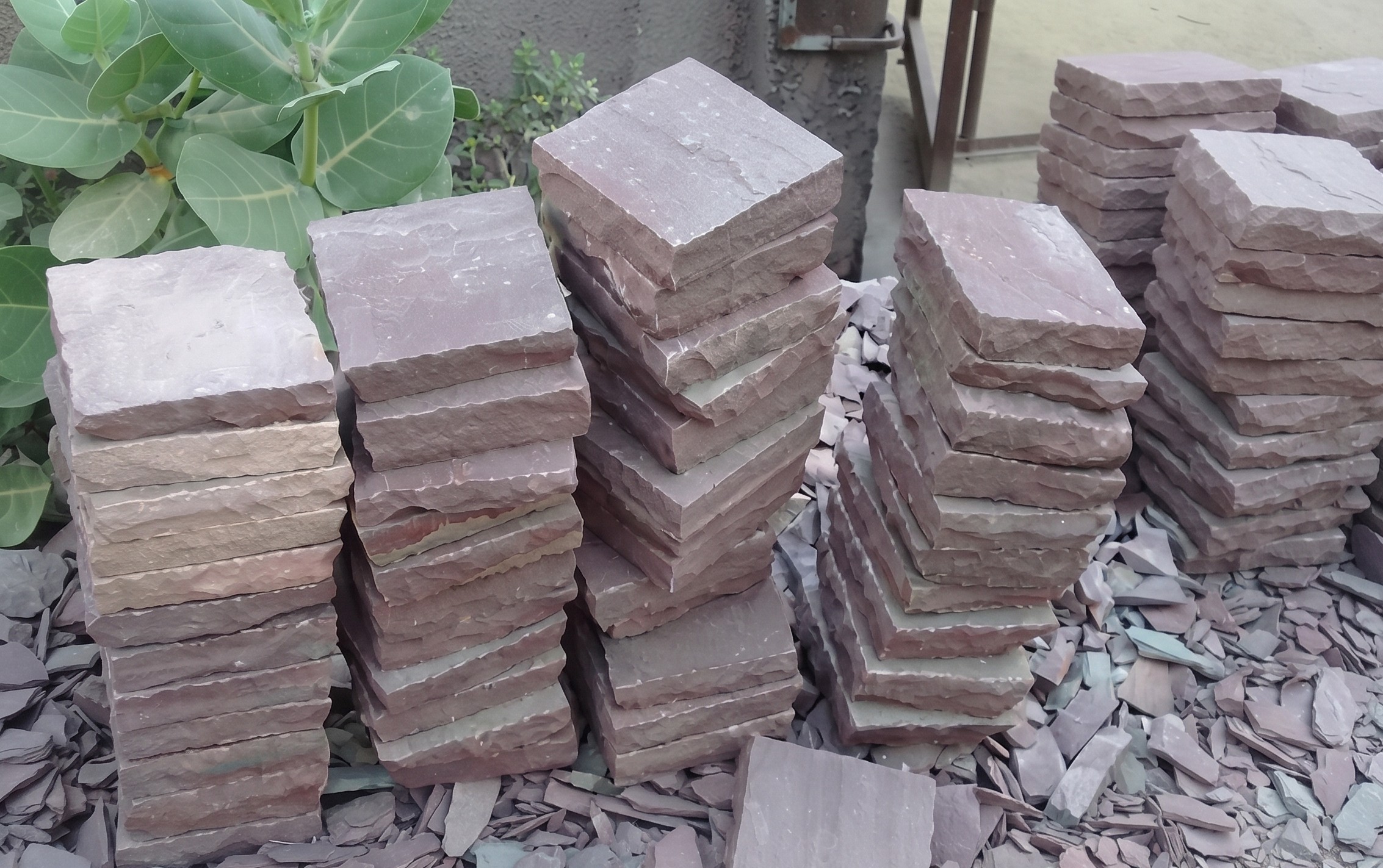 Mandana Sandstone natural split slabs and patio tiles